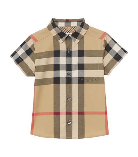 boys' burberry kids shirt|burberry for baby boys.